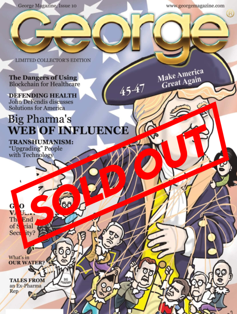 *SOLD OUT!* GEORGE Magazine, Issue 10, Collector’s Edition  at george magazine