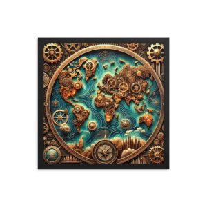 No Longer on the Ball – Framed Full Color PosterNo Longer on the Ball – Framed Full Color Poster