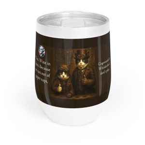 Purrfect Wine Tumbler from Cogsworth & WhiskerboltPurrfect Wine Tumbler from Cogsworth & Whiskerbolt