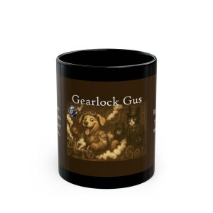 Reboot Your Mood: Gearlock Gus and the Clockwork Cats Coffee CupReboot Your Mood: Gearlock Gus and the Clockwork Cats Coffee Cup