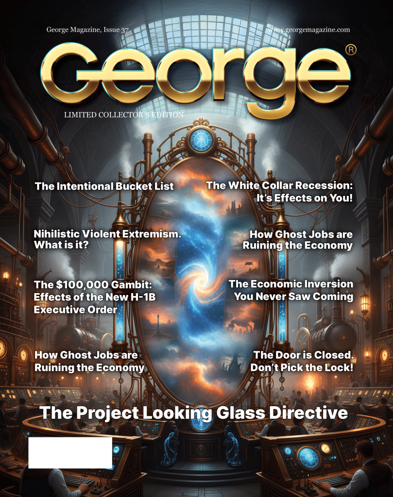 GEORGE Magazine, Issue 37, HARDCOVER Collector’s Edition , Third Anniversary  at george magazine