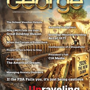 GEORGE Magazine, Issue 39, HARDCOVER Collector’s EditionGeorge Magazine Issue 39 Collector's Edition