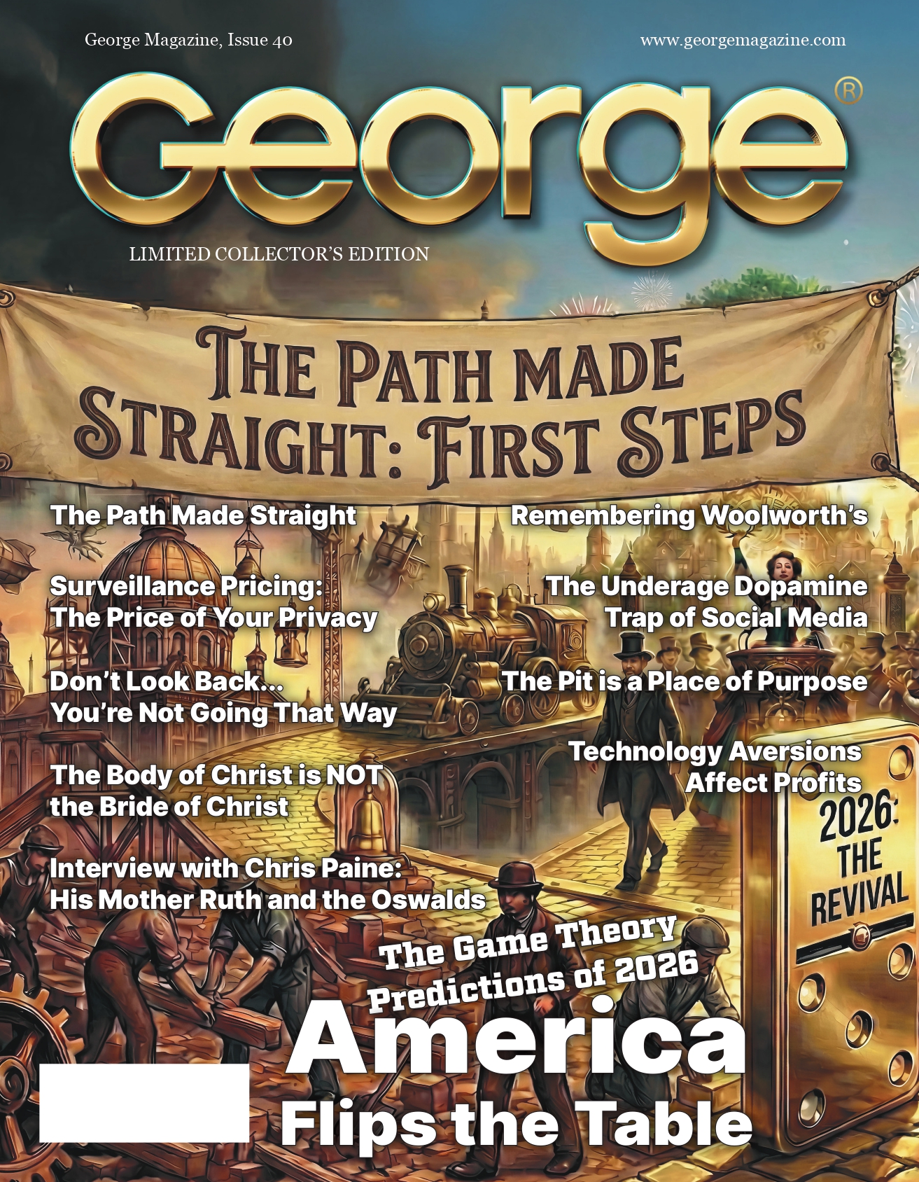 Read George online  at george magazine