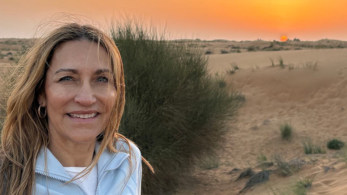 American stuck in Middle East escapes in race to reach critically ill husband in California  at george magazine