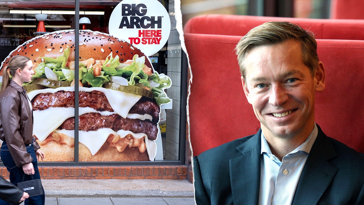 McDonald's CEO roasted after his tiny first bite of new Big Arch burger goes viral  at george magazine