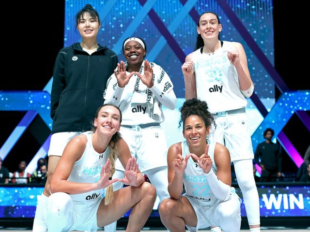 Breanna Stewart reflects on Unrivaled breaking women’s basketball attendance record: ‘More than just hype’