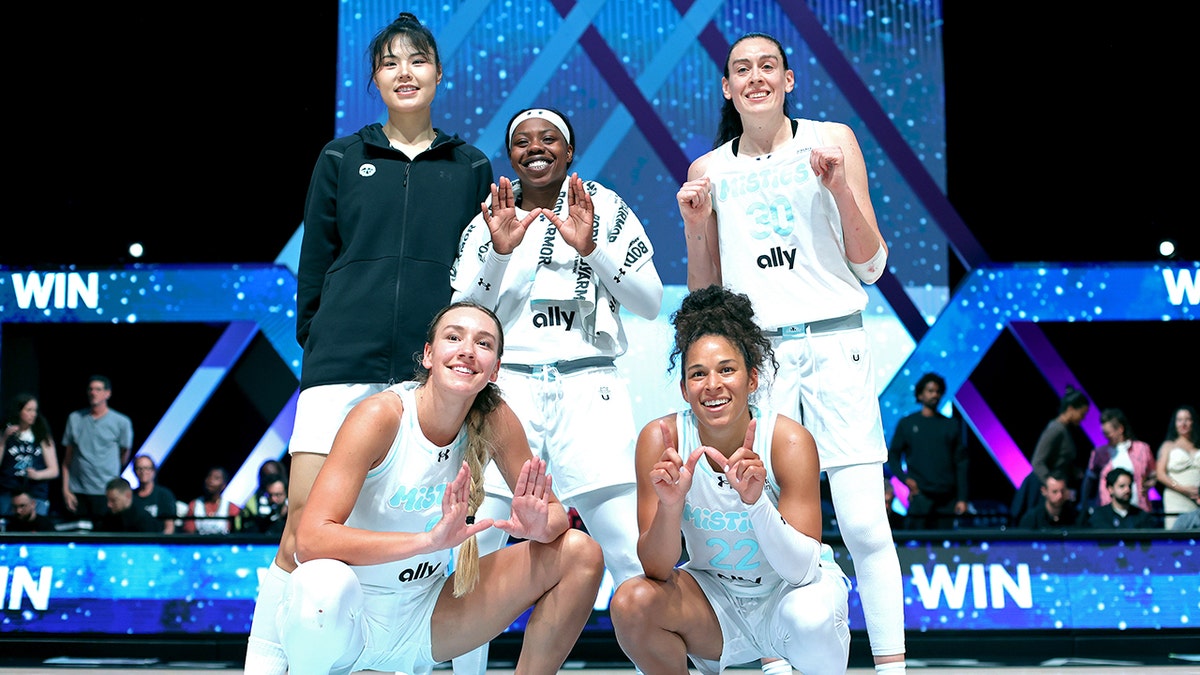 Breanna Stewart reflects on Unrivaled breaking women's basketball attendance record: 'More than just hype'  at george magazine
