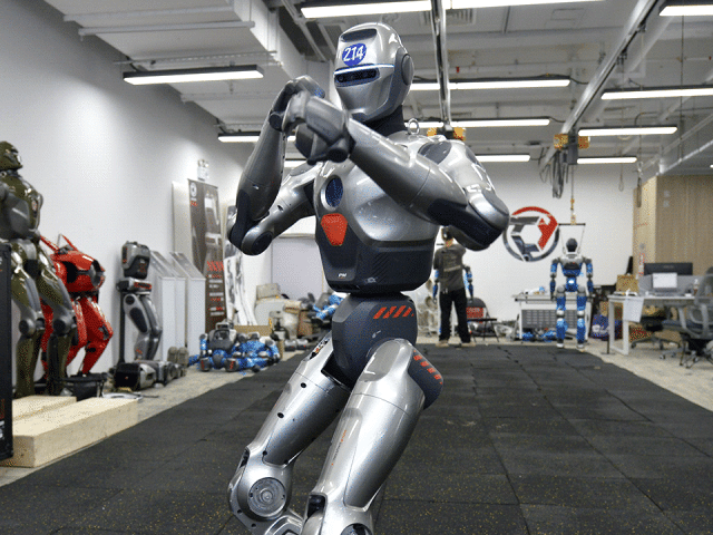 China’s compact humanoid robot shows off balance and flips