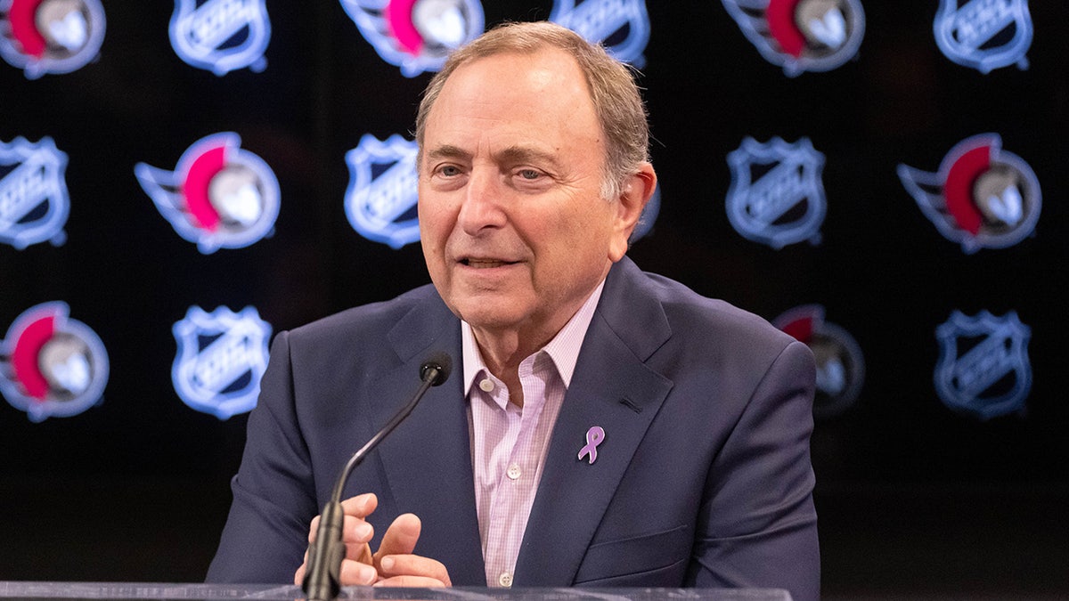 NHL Commissioner Gary Bettman defends USA men's team for 'unfair' portrayal of women's squad  at george magazine
