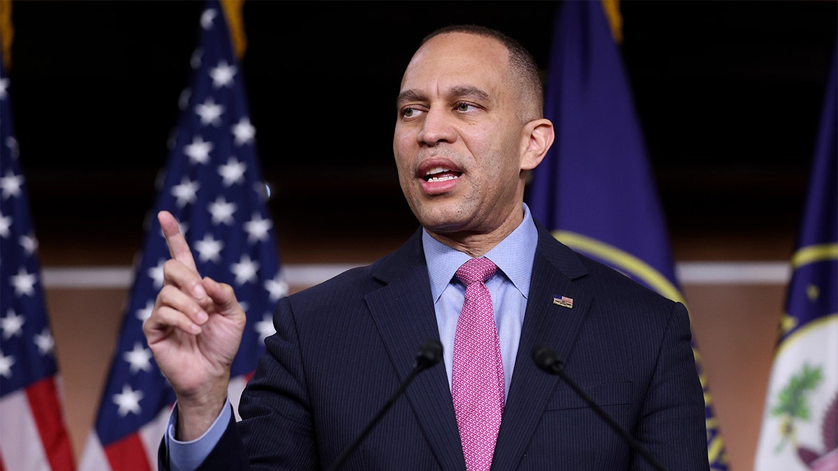 Hakeem Jeffries predicts failure for US following strikes against Iran  at george magazine