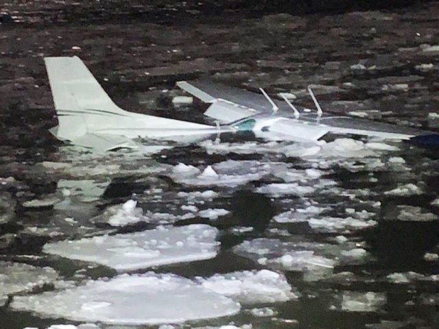 Pilot, passenger swim to safety after plane crashes into New York’s Hudson River