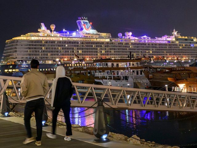 Middle East cruise nightmare deepens as Iran airstrikes leave passengers stranded