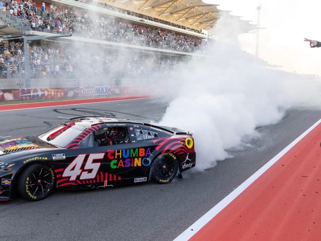 Michael Jordan’s NASCAR driver makes history with 3rd straight win to start 2026 season