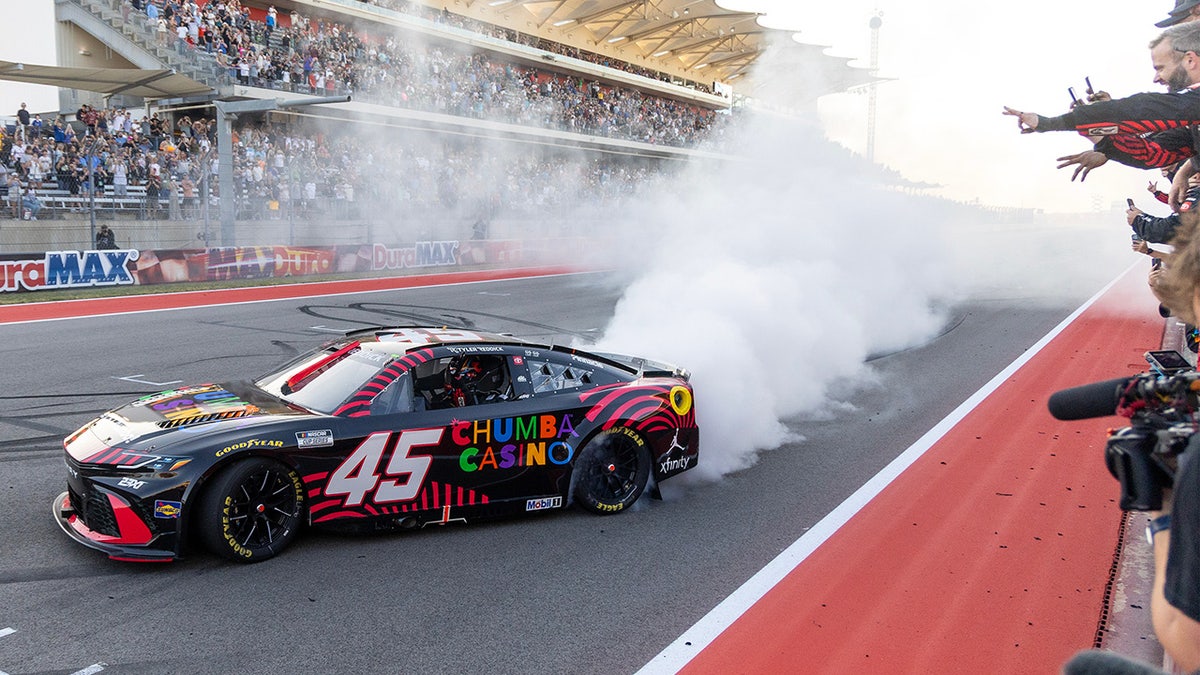 Michael Jordan's NASCAR driver makes history with 3rd straight win to start 2026 season  at george magazine